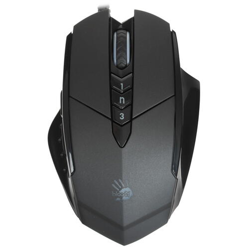 Купить Мышь проводная A4Tech Bloody V7  черный  0157571. Характеристики, отзывы и цены в Донецке