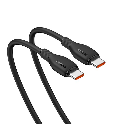 Купить Кабель круглый Baseus USB Type-C - USB Type-C черный 1.2 м  9260754. Характеристики, отзывы и цены в Донецке