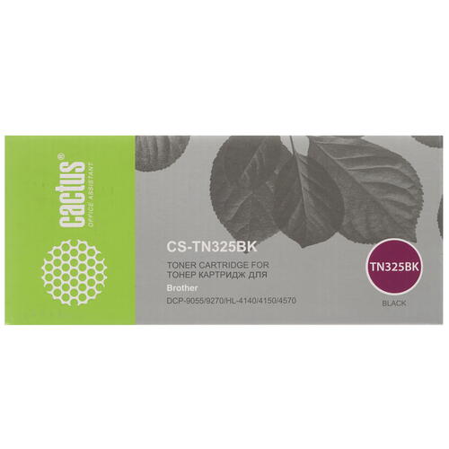 Купить Картридж лазерный Cactus CS-TN325BK черный, с чипом  7974140. Характеристики, отзывы и цены в Донецке