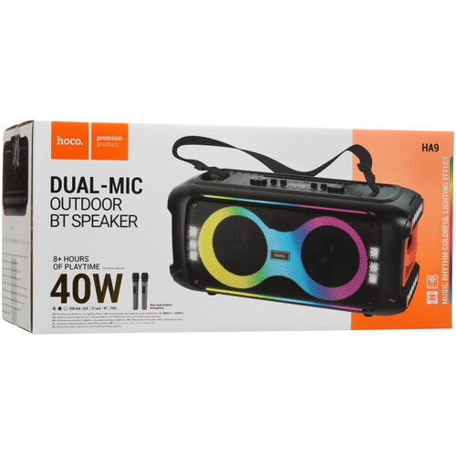 Купить Портативная колонка HOCO HA9, черный  5486199. Характеристики, отзывы и цены в Донецке