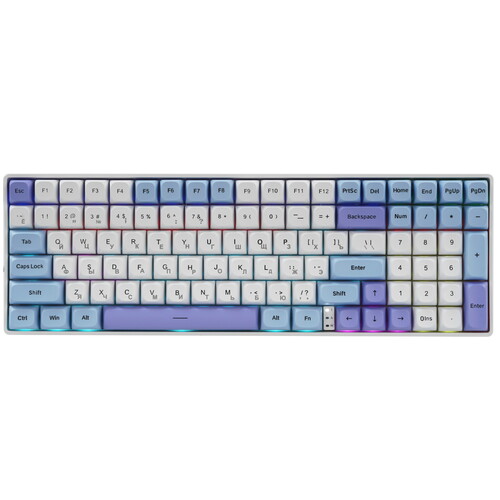 Купить Клавиатура проводная + беспроводная AULA S100Pro  9260582. Характеристики, отзывы и цены в Донецке