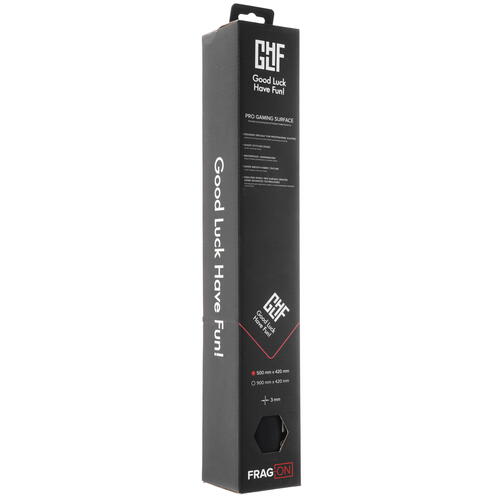 Купить Коврик GLHF Black Large (L) черный  4879159. Характеристики, отзывы и цены в Донецке