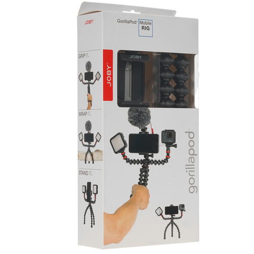 Купить Штатив JOBY GorillaPod Mobile Rig черный  4763627. Характеристики, отзывы и цены в Донецке