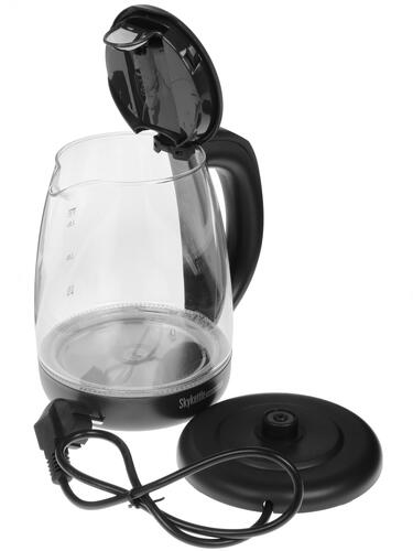 Купить Электрочайник Redmond SkyKettle RK-G210S черный  1208510. Характеристики, отзывы и цены в Донецке