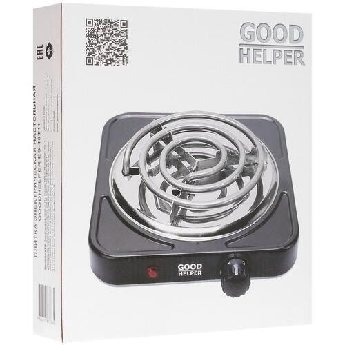 Купить Плита компактная электрическая Goodhelper ES-10T11 черный  9033976. Характеристики, отзывы и цены в Донецке