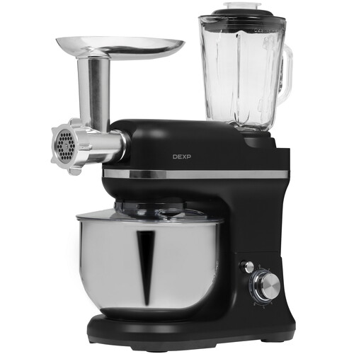 Купить Кухонная машина DEXP KM-1506 черный  5484624. Характеристики, отзывы и цены в Донецке