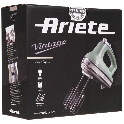 Купить Миксер Ariete 00C154803AR0 Vintage бежевый  9290668. Характеристики, отзывы и цены в Донецке