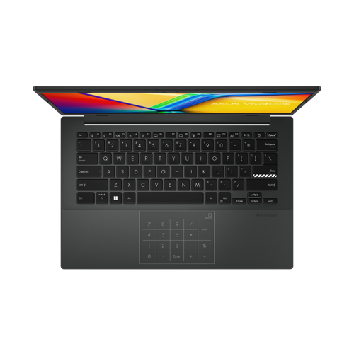 Купить 14" Ноутбук ASUS Vivobook Go 14 E1404FA-EB158W черный  5428235. Характеристики, отзывы и цены в Донецке