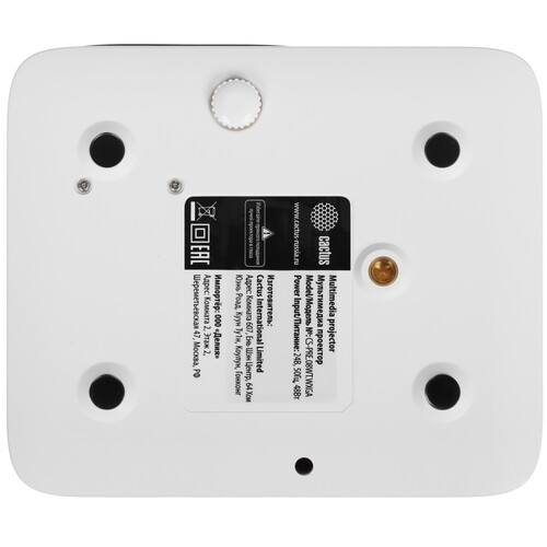 Купить Проектор Cactus CS-PRE.08WT.WXGA белый  9100311. Характеристики, отзывы и цены в Донецке