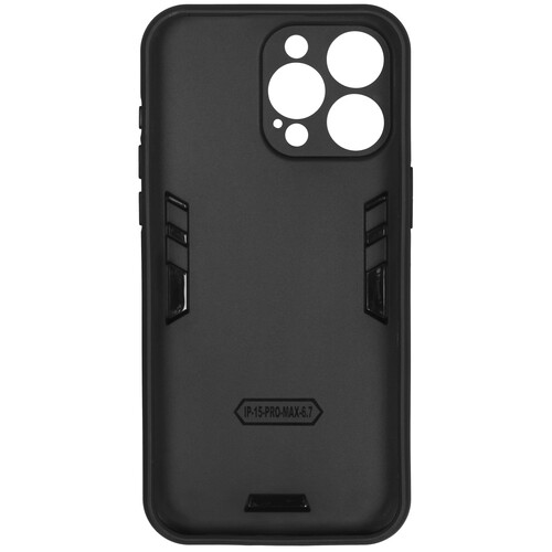 Купить Накладка  BoraSCO Anti-Shok Case для Apple iPhone 15 Pro Max черный  5601756. Характеристики, отзывы и цены в Донецке