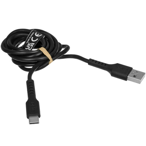 Купить Кабель круглый SBS USB Type-C - USB 2.0 Type-A черный 1.5 м  5471870. Характеристики, отзывы и цены в Донецке