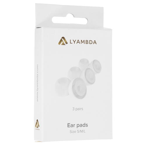 Купить Амбушюры для наушников Lyambda E-PRO-WT белый  5417319. Характеристики, отзывы и цены в Донецке