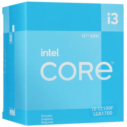 Купить Процессор Intel Core i3-12100F BOX  5057979. Характеристики, отзывы и цены в Донецке