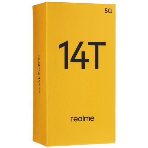 Купить 6.67" Смартфон realme 14T 256 ГБ черный  5621425. Характеристики, отзывы и цены в Донецке