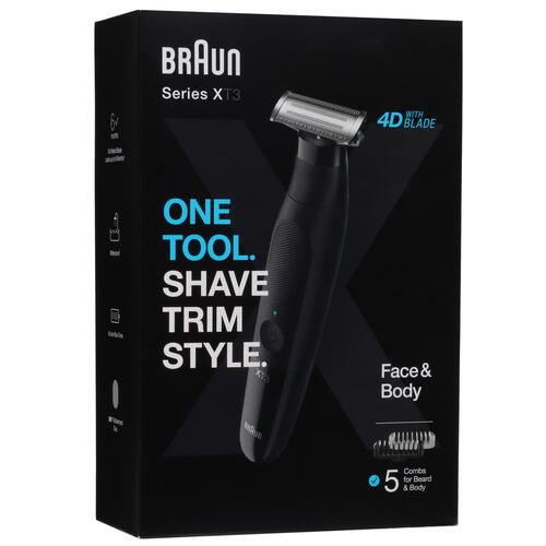 Купить Триммер Braun XT3200 черный  5415651. Характеристики, отзывы и цены в Донецке