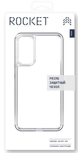 Купить Накладка  Rocket Prime для Samsung Galaxy A34 5G прозрачный  5464412. Характеристики, отзывы и цены в Донецке