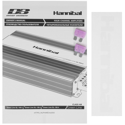 Купить Усилитель DEAF BONCE Hannibal Green Line GL-130.4  9387818. Характеристики, отзывы и цены в Донецке