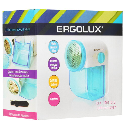Купить Машинка для удаления катышков ERGOLUX ELX-LR01-C40  9901394. Характеристики, отзывы и цены в Донецке