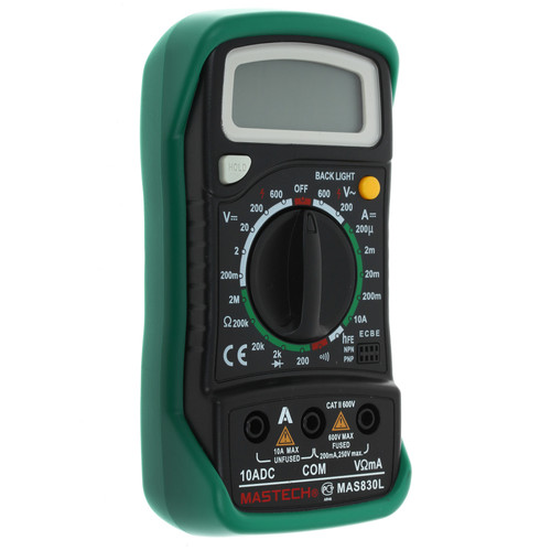 Купить Мультиметр Mastech MAS830L  1063813. Характеристики, отзывы и цены в Донецке