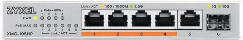 Купить Коммутатор Zyxel XMG-105HP  5450115. Характеристики, отзывы и цены в Донецке