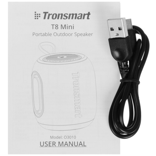 Купить Портативная колонка Tronsmart T8 Mini, серый  5641983. Характеристики, отзывы и цены в Донецке