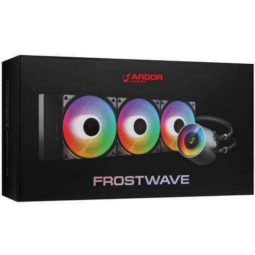 Купить Система охлаждения ARDOR GAMING Frostwave 360 RGB V2 AG черная  5431331. Характеристики, отзывы и цены в Донецке