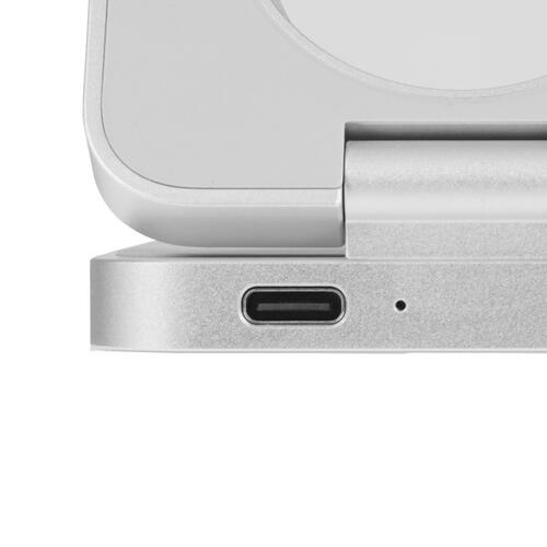 Купить Беспроводное зарядное устройство uBear Balance 3-in-1 серебристый  5435726. Характеристики, отзывы и цены в Донецке