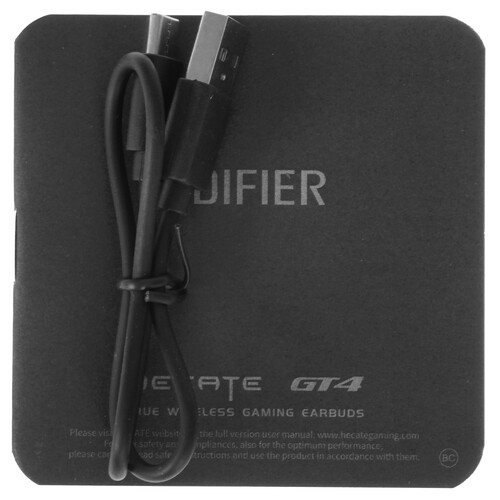 Купить Наушники TWS Edifier GT4 черный 2021  4893209. Характеристики, отзывы и цены в Донецке