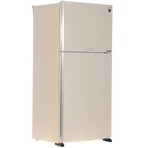 Купить Холодильник с морозильником   Sharp SJXG60PMBE бежевый  8117591. Характеристики, отзывы и цены в Донецке