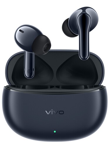 Купить Наушники TWS Vivo Buds синий 2025  5629042. Характеристики, отзывы и цены в Донецке