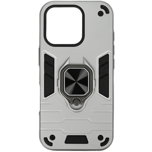 Купить Накладка  DF для Apple iPhone 16 Pro серебристый/черный  5475757. Характеристики, отзывы и цены в Донецке