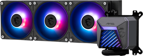 Купить Система охлаждения MSI MAG CORELIQUID A15 360 черная  5621742. Характеристики, отзывы и цены в Донецке