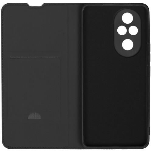 Купить Чехол-книжка  BoraSCO для HONOR 200 Pro черный  5470549. Характеристики, отзывы и цены в Донецке
