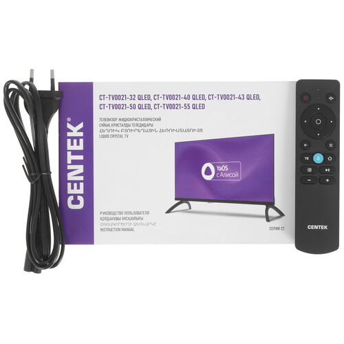 Купить 43" (109 см) Телевизор Centek CT-TV0021-43 черный  9267990. Характеристики, отзывы и цены в Донецке