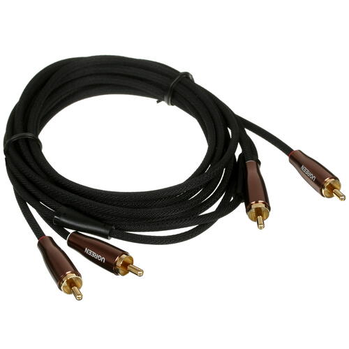 Купить Кабель   Ugreen RCA x2 - RCA x2 черный  5026947. Характеристики, отзывы и цены в Донецке