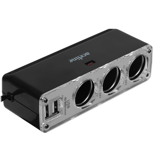 Купить Разветвитель автоприкуривателя Aceline AC-302  5446235. Характеристики, отзывы и цены в Донецке