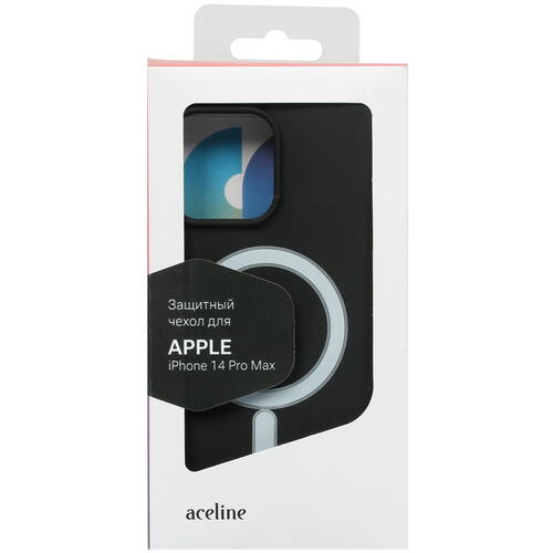 Купить Накладка  Aceline Magnet для Apple iPhone 14 Pro Max черный  5413265. Характеристики, отзывы и цены в Донецке