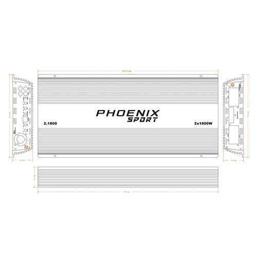Купить Усилитель DL Audio Phoenix Sport 2.1800  9285887. Характеристики, отзывы и цены в Донецке