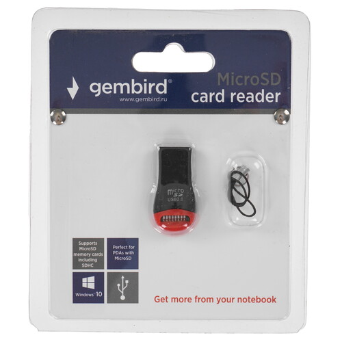 Купить Кард-ридер Gembird FD2-MSD-1  5347749. Характеристики, отзывы и цены в Донецке