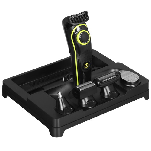 Купить Машинка для стрижки Geemy GM-6171 черный/желтый  5492178. Характеристики, отзывы и цены в Донецке