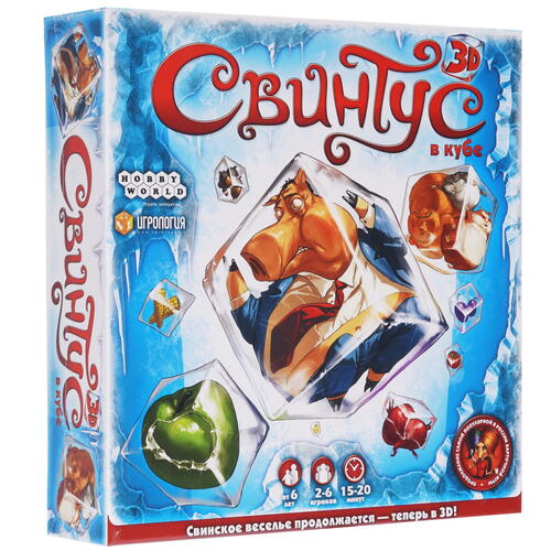 Купить Игра настольная "Свинтус 3D"  9910661. Характеристики, отзывы и цены в Донецке