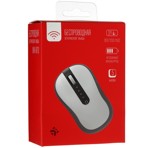 Купить Мышь беспроводная DEXP WM-M710  белый  5458146. Характеристики, отзывы и цены в Донецке