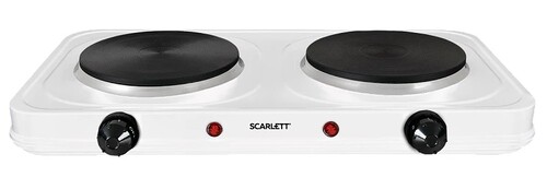 Купить Плита компактная электрическая Scarlett SC-HP700S42 белый  9007607. Характеристики, отзывы и цены в Донецке