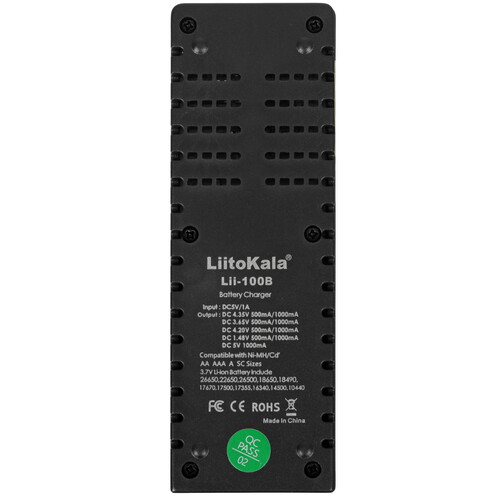 Купить Зарядное устройство LiitoKala Lii-100B  9212362. Характеристики, отзывы и цены в Донецке