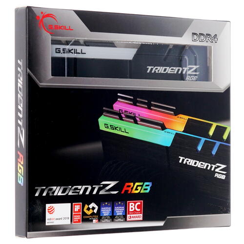 Купить Оперативная память G.Skill Trident Z RGB [F4-3200C16D-32GTZR] 32 ГБ  8143761. Характеристики, отзывы и цены в Донецке