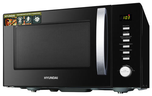 Купить Микроволновая печь Hyundai HYM-D3028 черный  5361887. Характеристики, отзывы и цены в Донецке