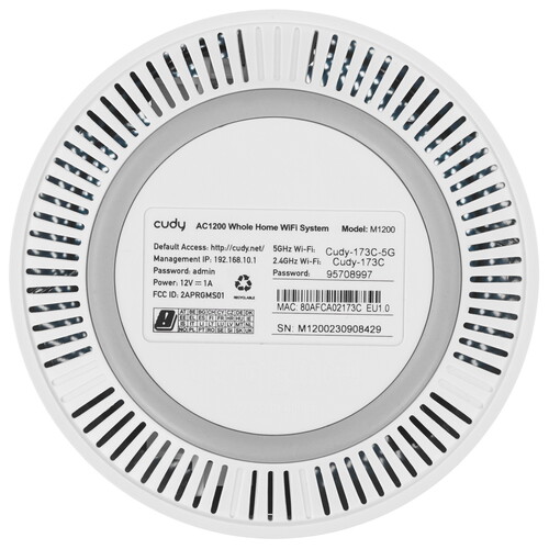 Купить MESH-комплект Cudy M1200 (1-Pack)  9046082. Характеристики, отзывы и цены в Донецке