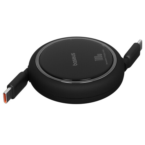 Купить Кабель автосмотка Baseus USB Type-C - USB Type-C черный 1 м  5456220. Характеристики, отзывы и цены в Донецке