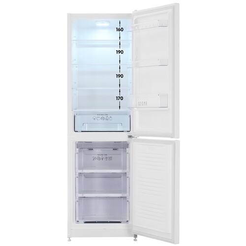 Купить Холодильник с морозильником   NORD NC 188NF W белый  9258794. Характеристики, отзывы и цены в Донецке