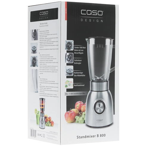 Купить Блендер стационарный CASO B 800 серебристый  8117221. Характеристики, отзывы и цены в Донецке